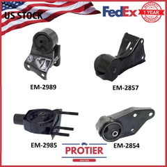 Engine Motor & Transmission Mount Set for 1999-2002 Quest & Villager 3.3L Auto 6B93BC-57