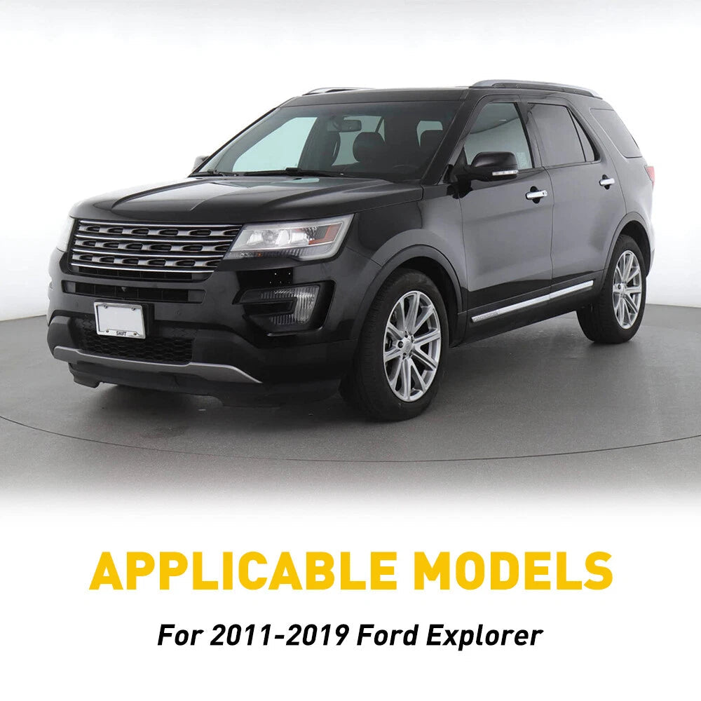For Ford Explorer 2011-2017 2018 2019 Black Pillar Post Window Door Cover Trim A 6B93BC-57