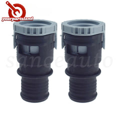 2PCS Heater Hose Connector For Ford C-Max Focus MK2 Escape Kuga 2.0L EcoBoost 6B93BC-57