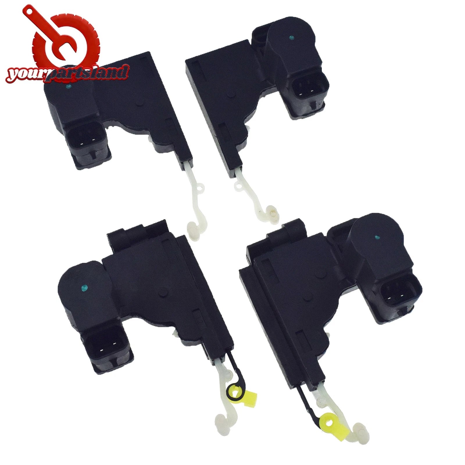Front Rear LH RH Door Lock Actuator 4Pcs for Chevy Aveo5 Optra Pontiac G3 Wave5 6B93BC-57