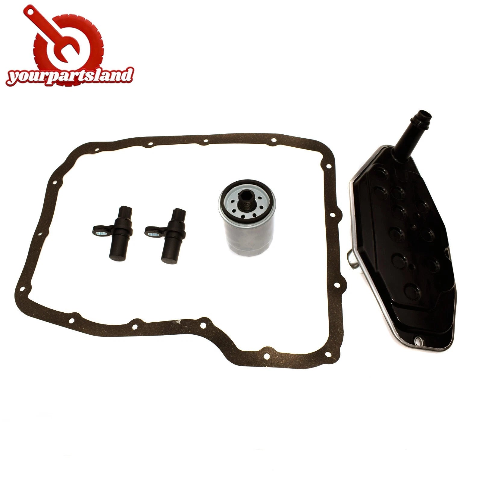 45RFE 55RFE TRANSMISSION FILTER KIT RWD W/ PAN GASKET+ 2 SPEED SENSORS 4800029AA 6B93BC-57