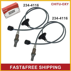 2PCS Downstream O2 Sensor Oxygen For08-15 Mitsubishi Lancer Outlander 2.0L 2.4L 6B93BC-57