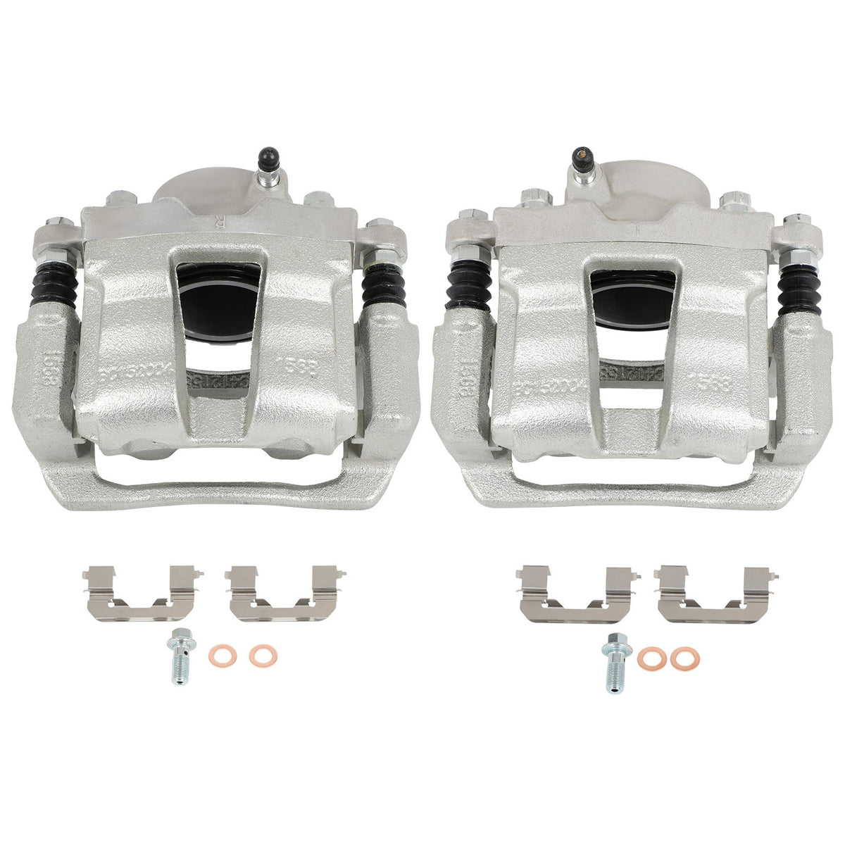 Front Brake Calipers 2Pcs For 2012-2015 Hyundai Sonata 2011-2016 Kia Optima
