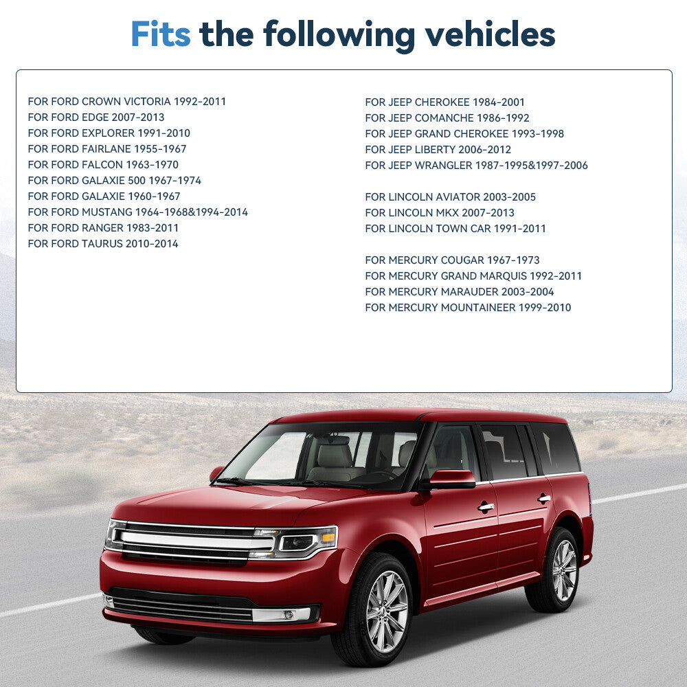 4P 2" 5x114.3 5x4.5 Wheel Spacers 1/2"x20 For Ford Explorer Ranger Mustang Edge 6B93BC-57