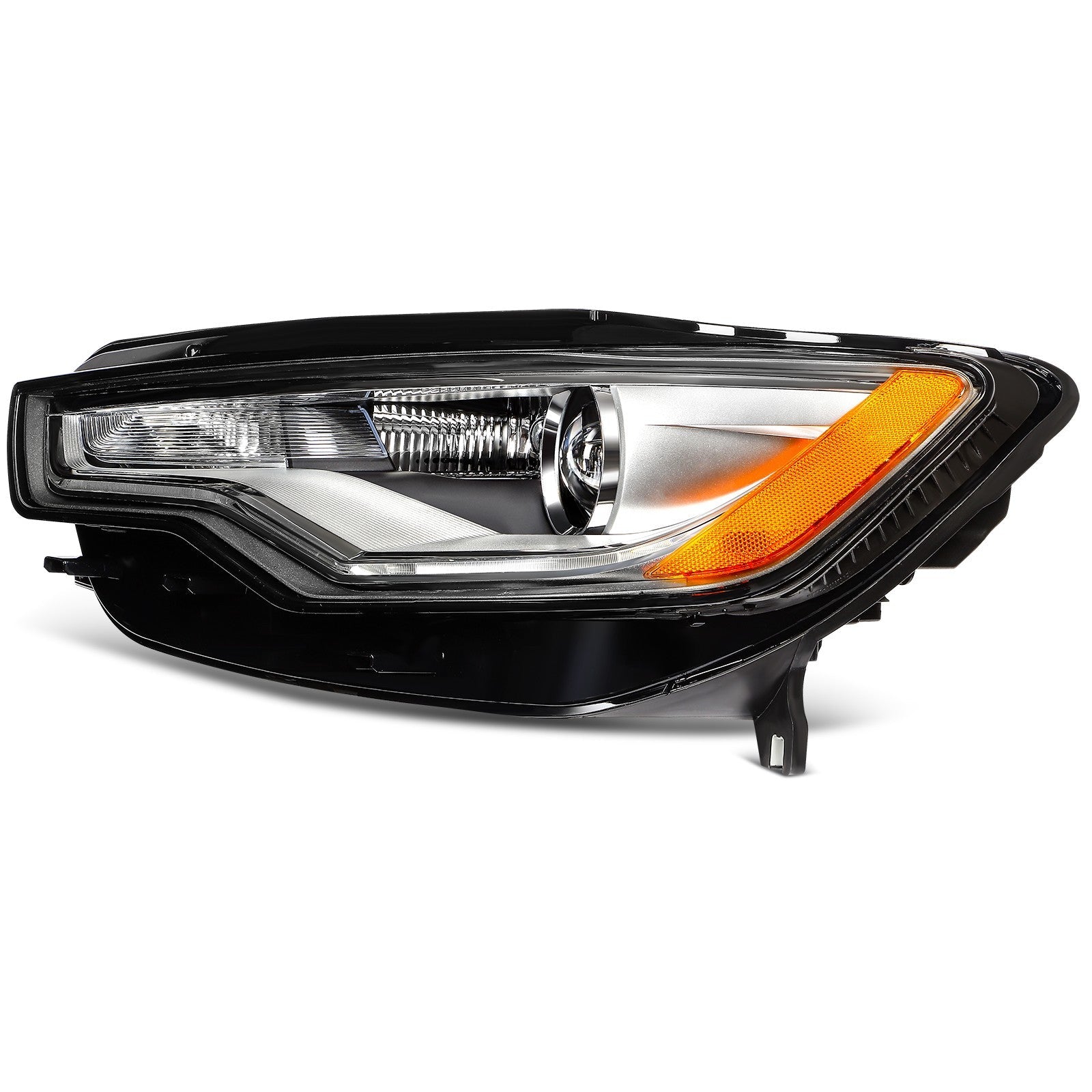 For 2012-2015 Audi A6 S6 Quattro HID/Xenon w/Projector L+R Headlights Assembly 6B93BC-57