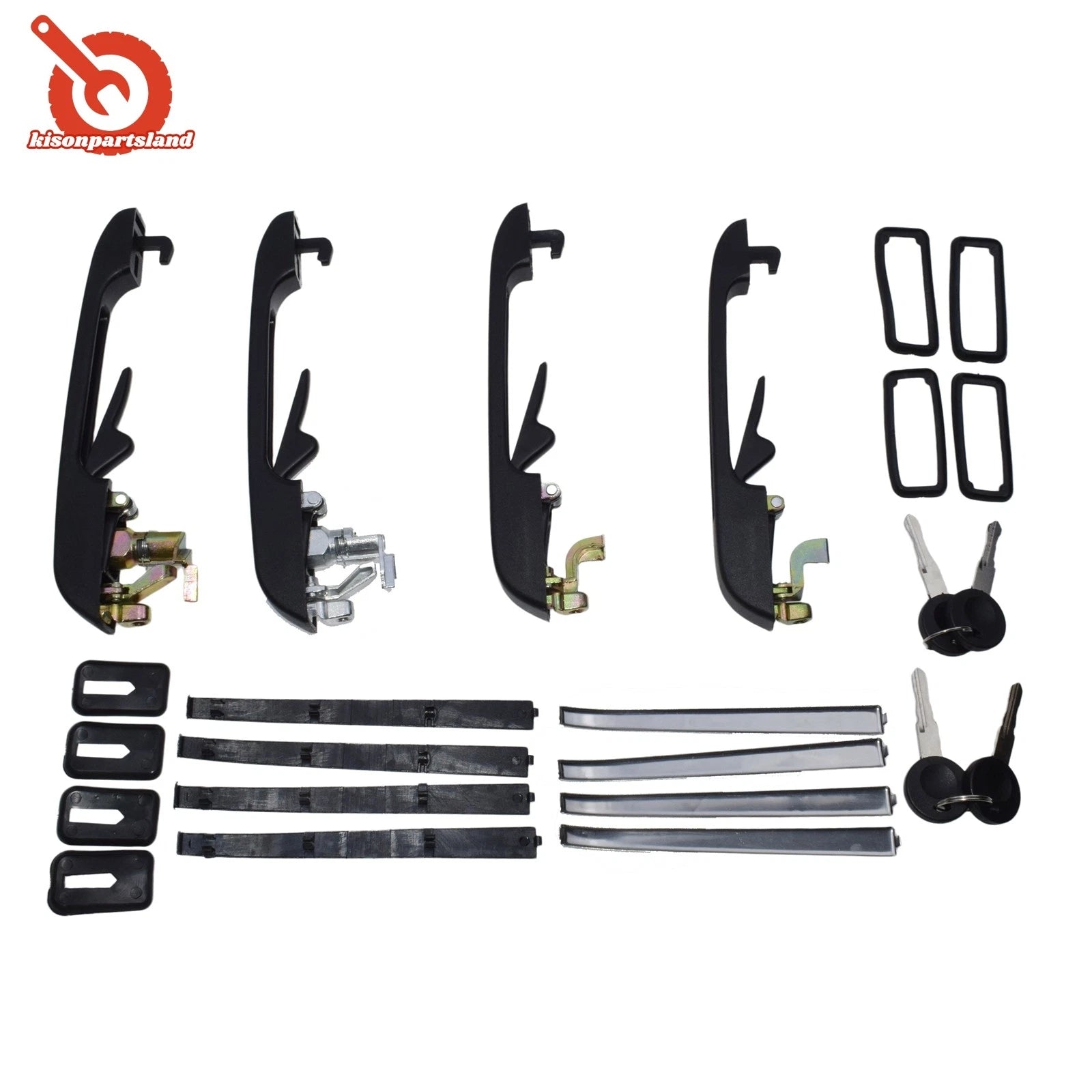 Front Rear Left Right Outside Door Handle for VW Mk1 Mk2 Golf GTI Scirocco Caddy 6B93BC-57