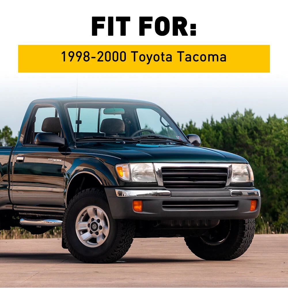 FITS 98-2000 Tacoma Toyota Bumper Pickup Grille Headlight Filler Trim Panels Set 6B93BC-57