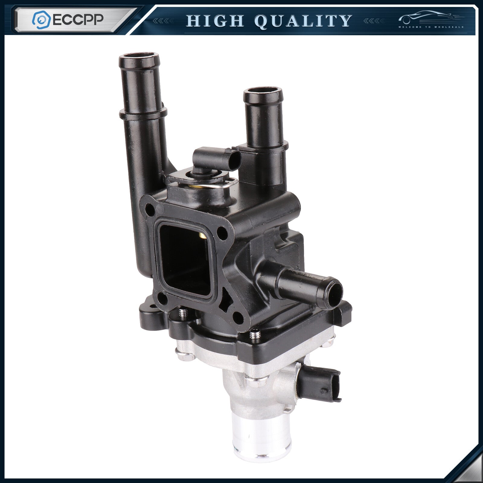 Engine Coolant Thermostat For Chevrolet Cruze 1.8L 2011 2012 2013 2014 2015 6B93BC-57