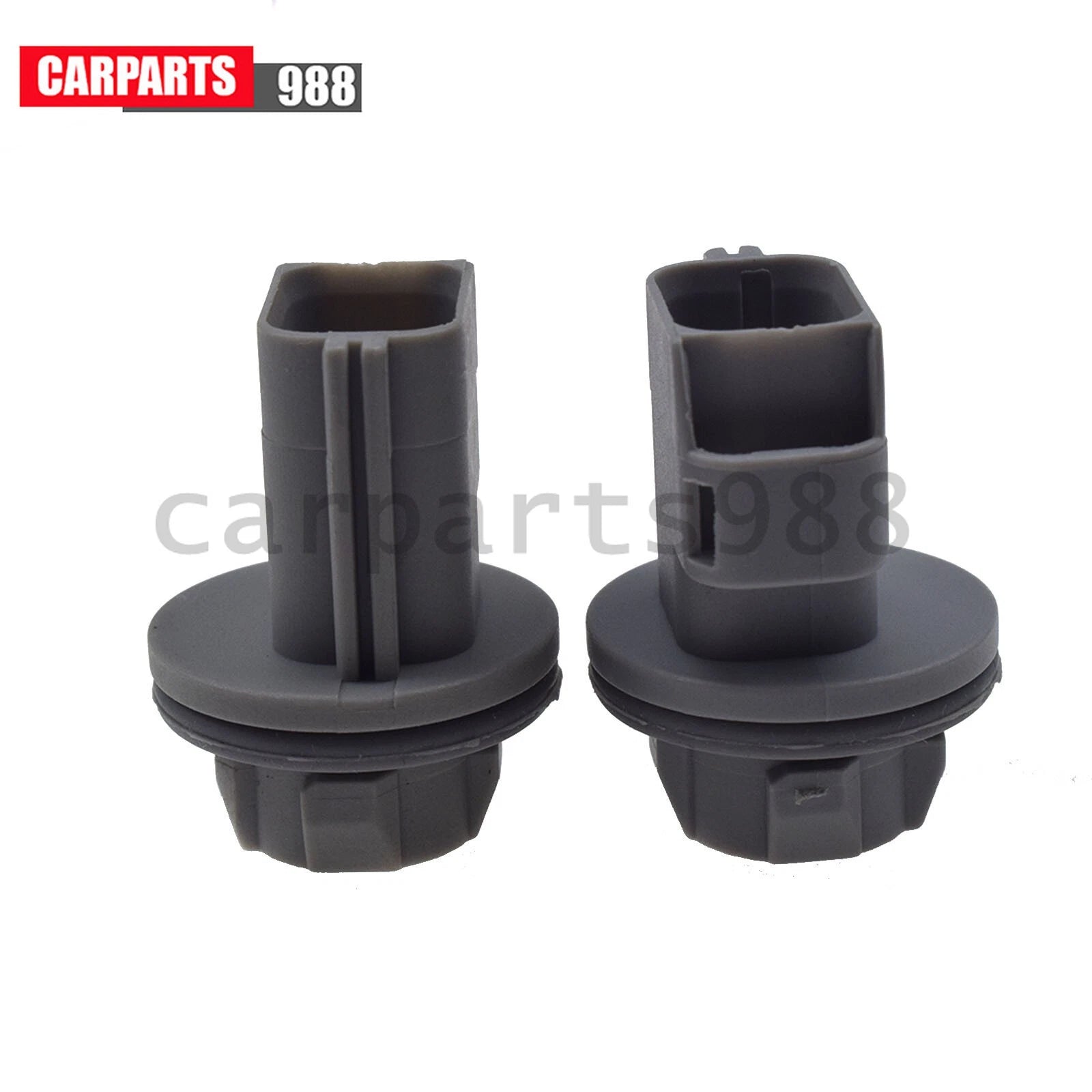 2Pcs For Ford Escape Focus License Tail Brake Plate Light Socket F81Z-13411-AA 6B93BC-57