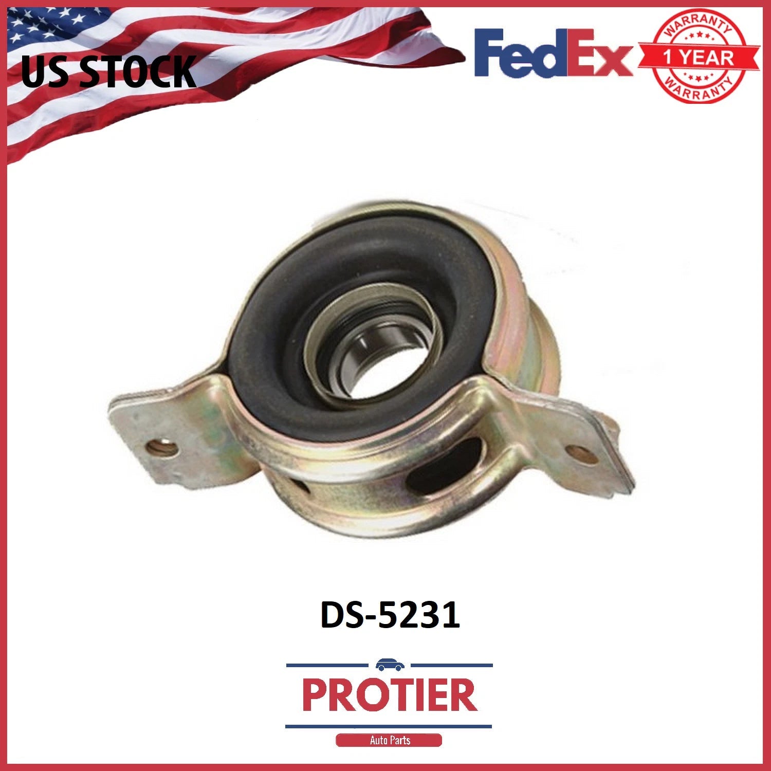 Drive Shaft Center Support Bearing DS-5231 fits 89-95 Toyota 4Runner 6B93BC-57