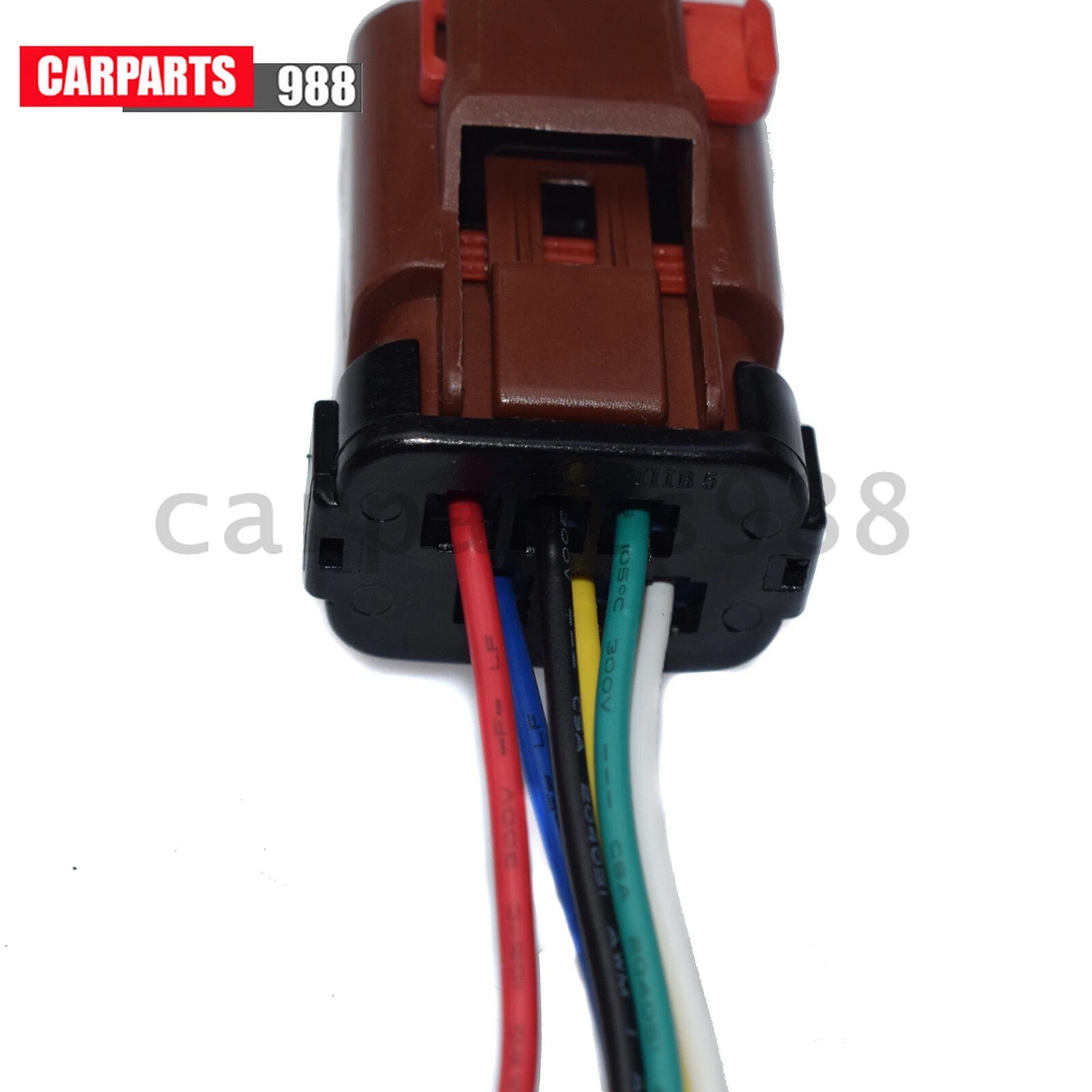For Chrysler Dodge Jeep Window Wiper Motor Tail Lamp Connector 6-Way 5013984AA 6B93BC-57