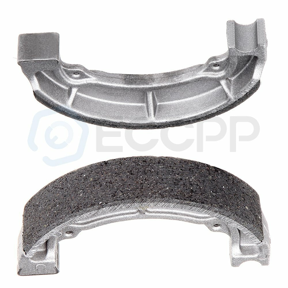 2 Pairs Brake Shoes Front For 1988-2002 Kawasaki KLF220A Bayou 220 Semi-Metal 6B93BC-57