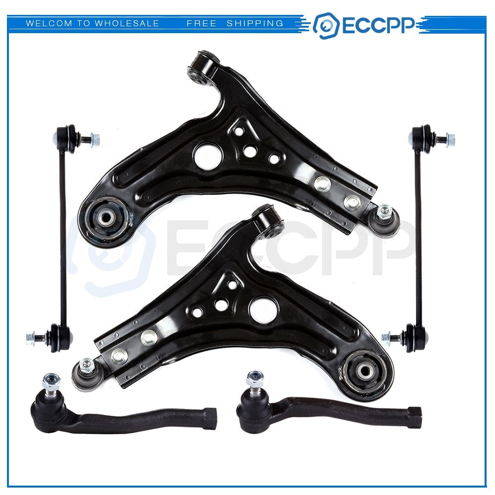 6set Front Lower Control Arms Suspension Fits 2009-2010 Pontiac G3 & Wave