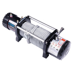 ECCPP 12000LBS Steel Rope Off Road 4WD 12V Electric Winch Towing For 81-18 Jeep KOEEP
