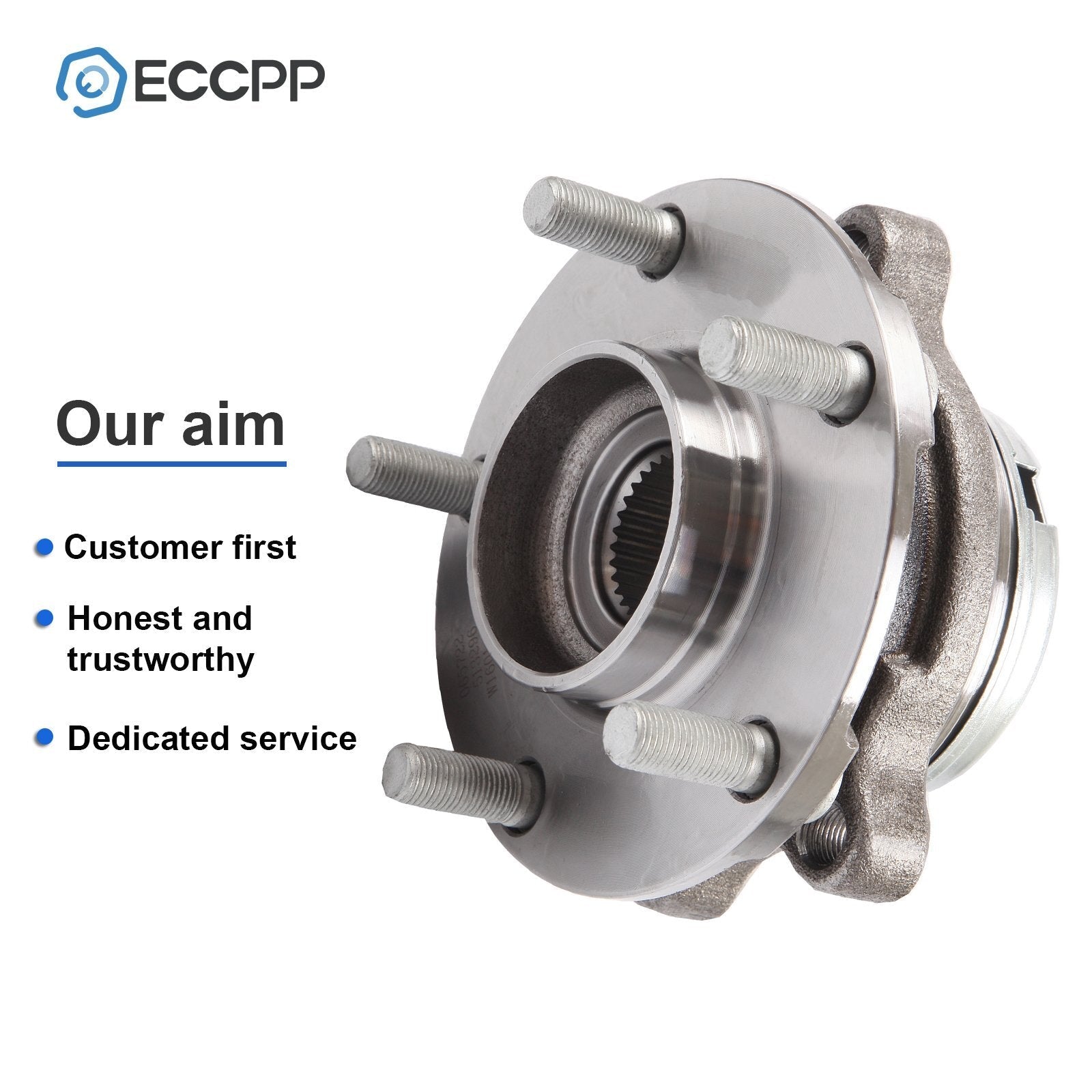 1Pc Wheel Hub Bearing Front For Nissan Altima Maxima Murano Pathfinder Quest 6B93BC-57