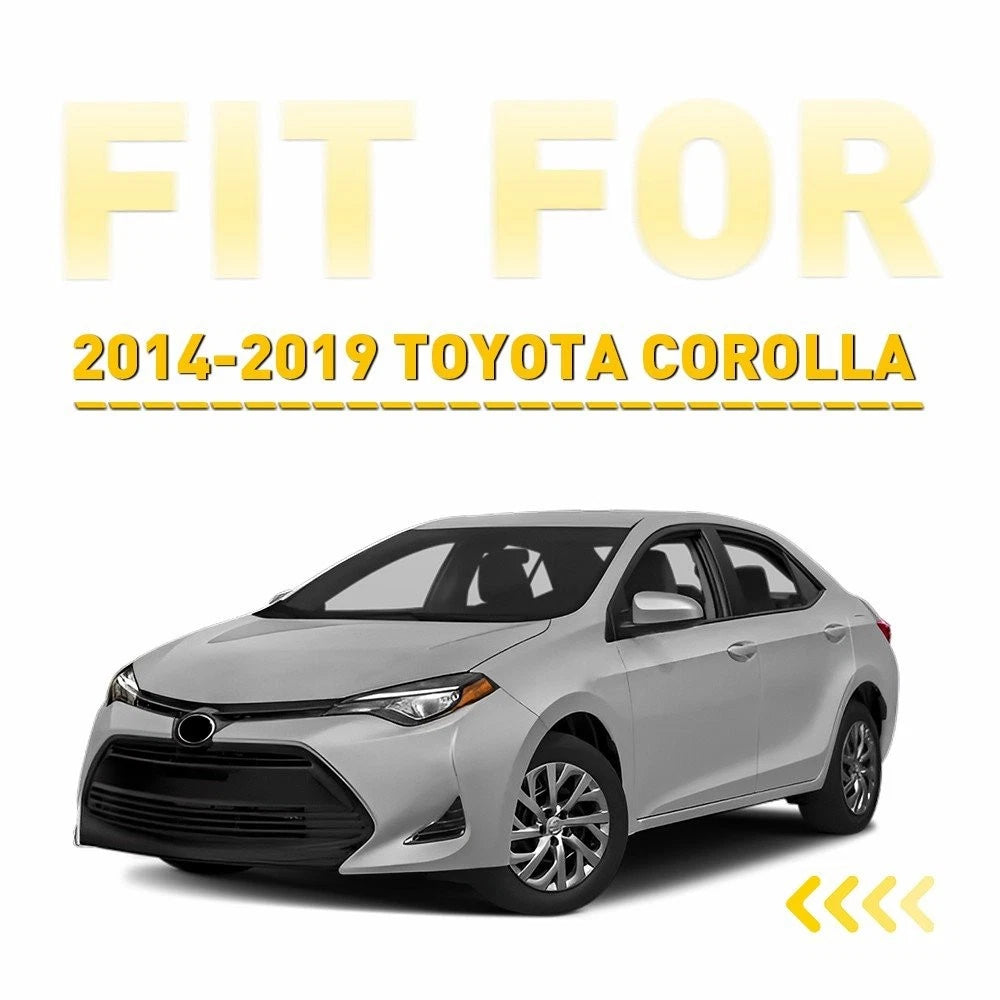 Set of 2 Fender Cowl Hood Side Seal for 2014 - 2019 Toyota Corolla 55084-02250 6B93BC-57