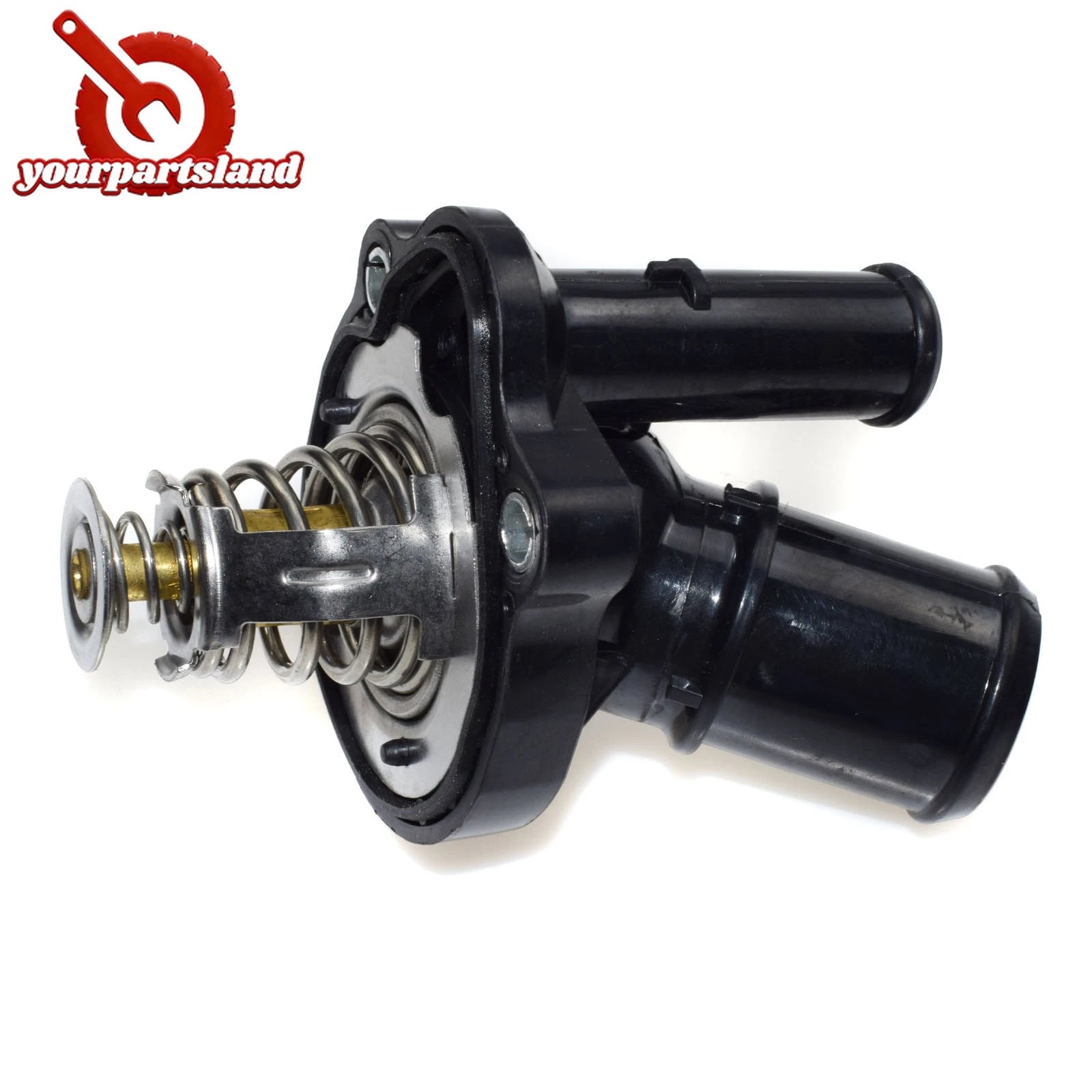 Thermostat & Housing For Mazda 3 2.0L 2.3L 2.5L 07-13 Ford Focus EcoSport 2.0L 6B93BC-57