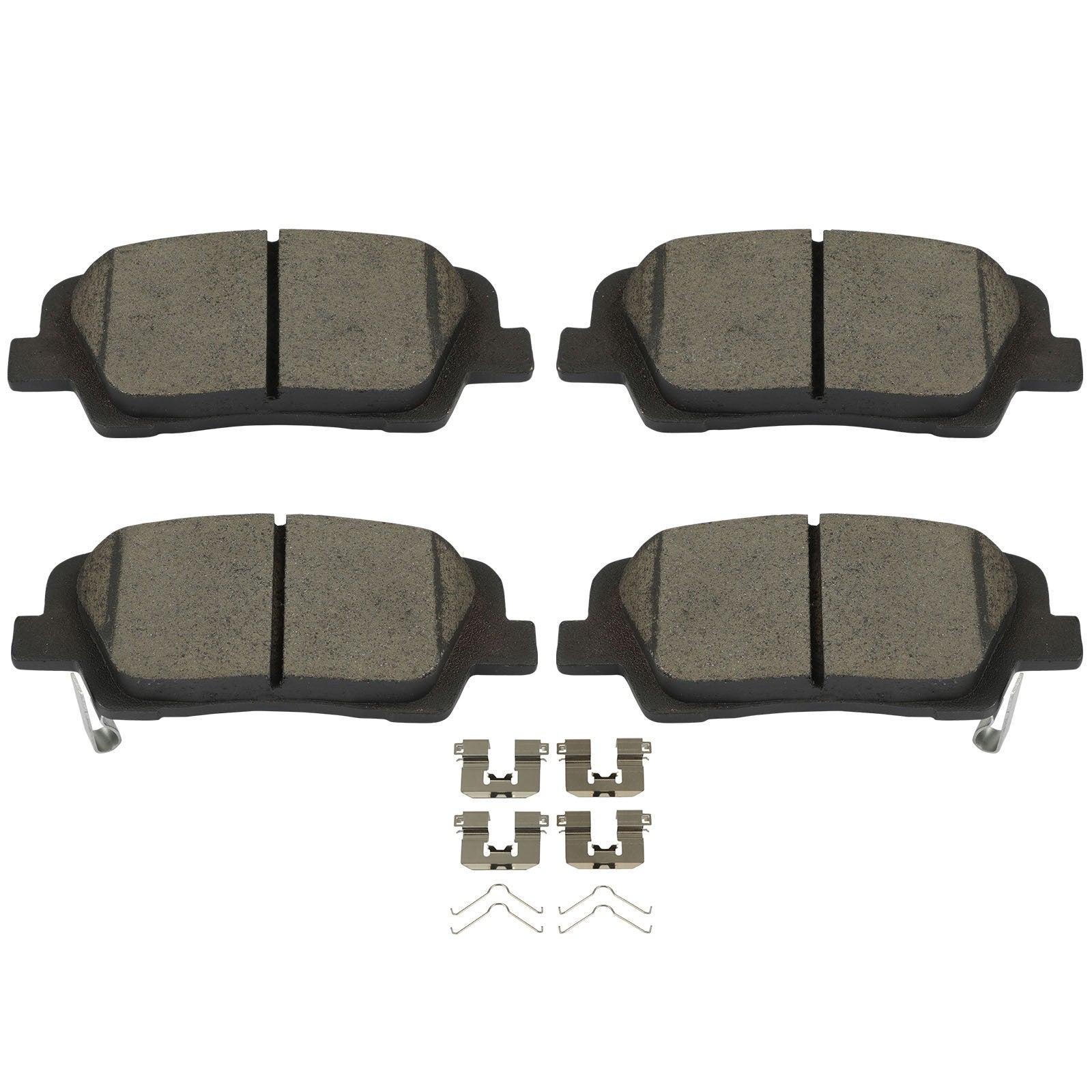 8PCS Front Rear Ceramic Brake Pads Kit For Hyundal SANTA FE XL 2017 2018 2019 6B93BC-57