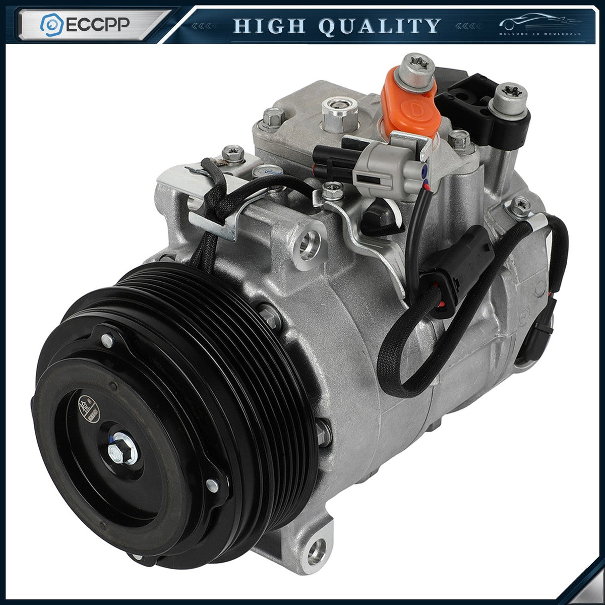 AC A/C Compressor & Clutch for Mercedes-Benz Sprinter 2500 3500 2014-2016 2.1L 6B93BC-57