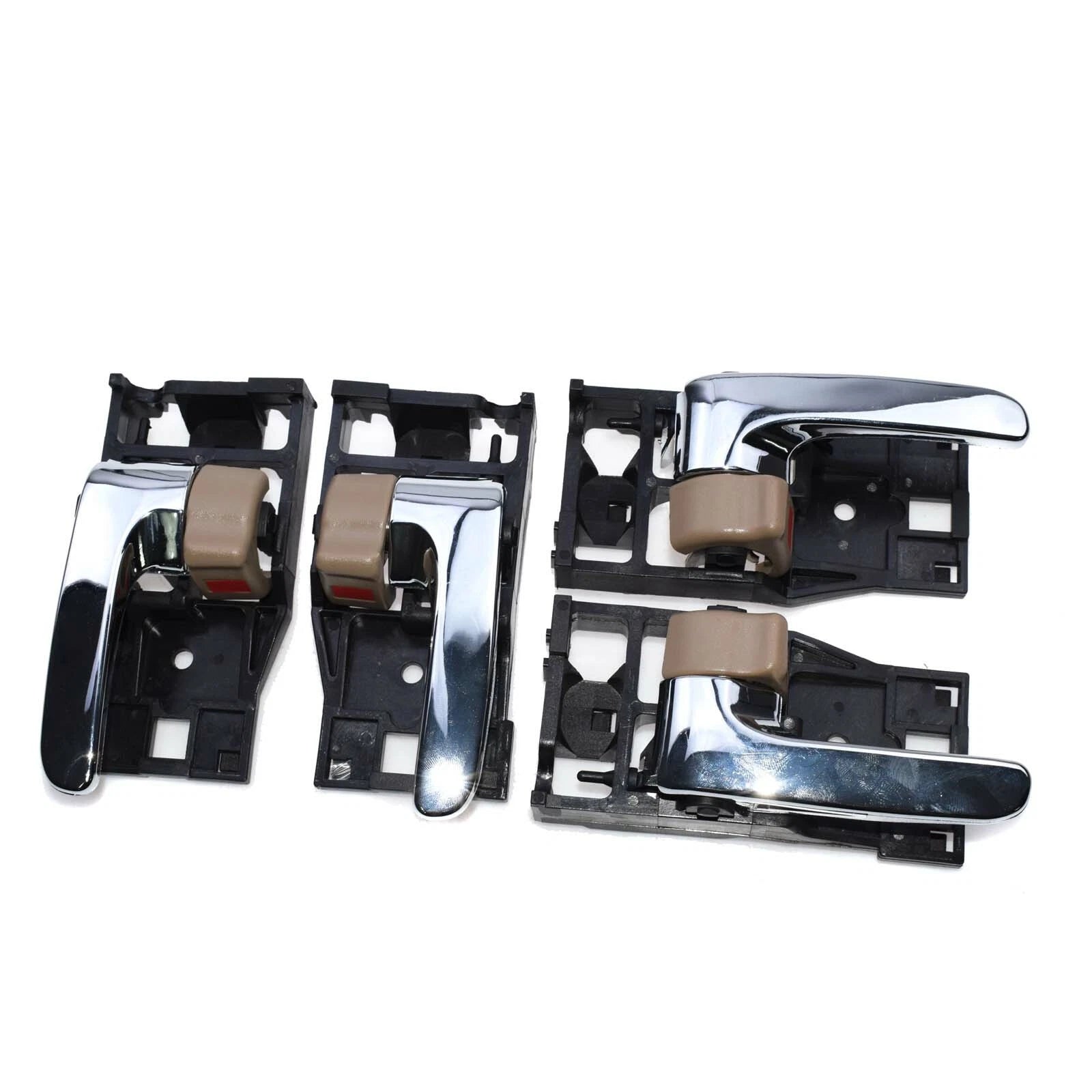 4Pcs Interior Door Handle Left Right For Toyota 2004-06 Tundra 2001-07 Sequoia 6B93BC-57