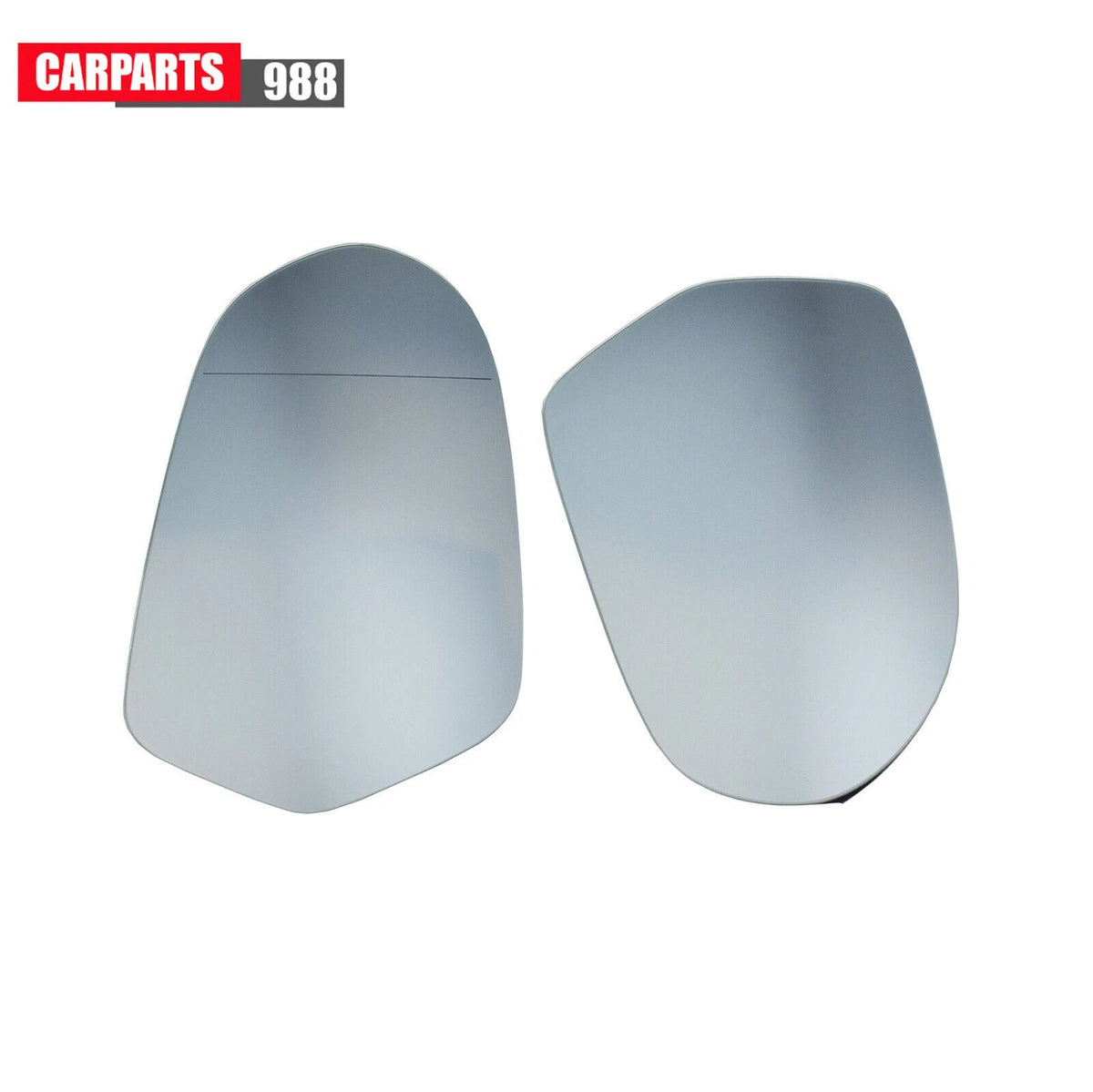 Pair Left Right Rearview Mirror Glass Heated For Audi A6 C7 C7.5 S6 4G 2012-2018 6B93BC-57