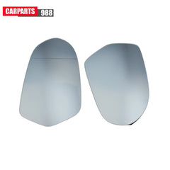 Pair Left Right Rearview Mirror Glass Heated For Audi A6 C7 C7.5 S6 4G 2012-2018 6B93BC-57