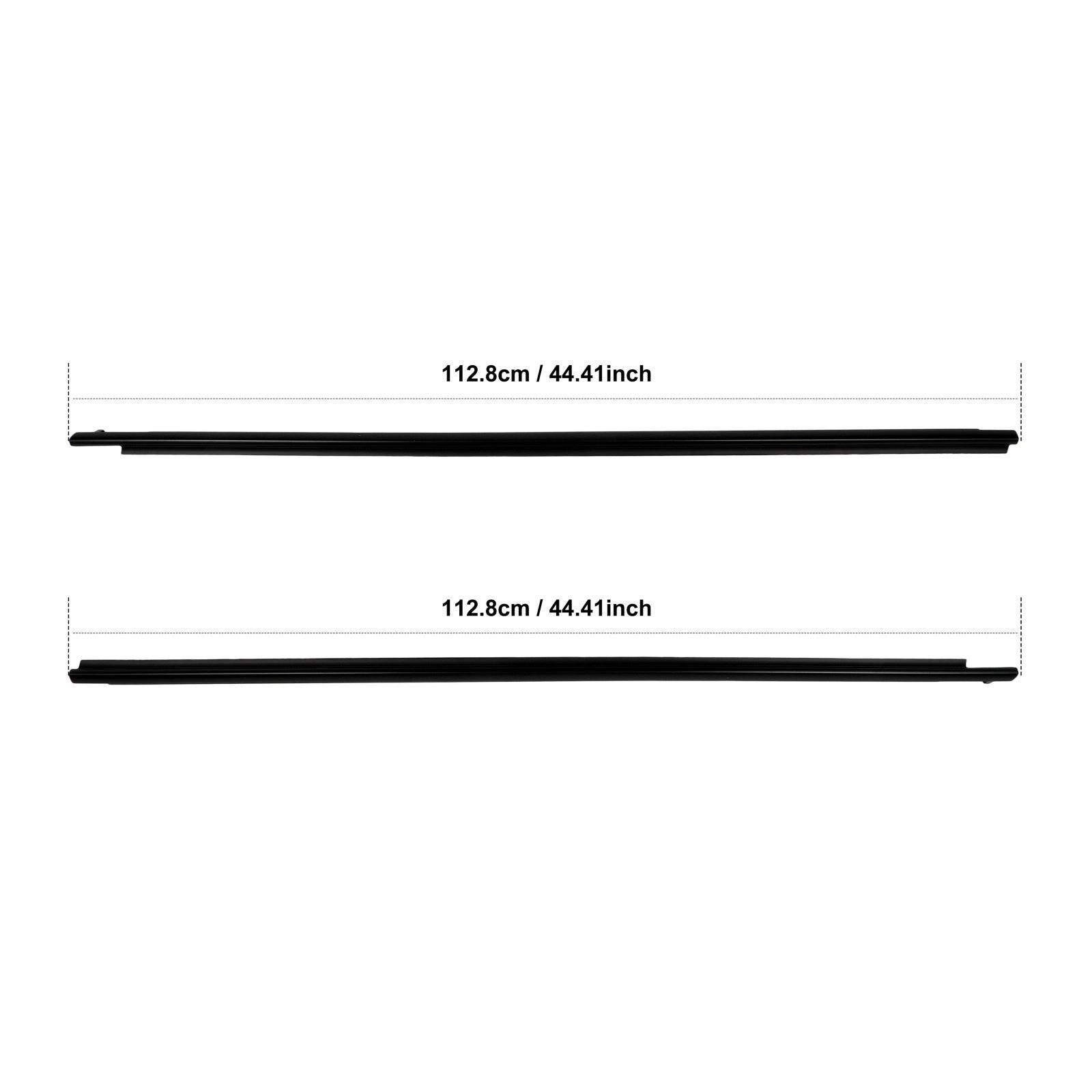 For 2005-2010 Scion TC Pair Front Left & Right Door Window Seal Belt Molding 6B93BC-57
