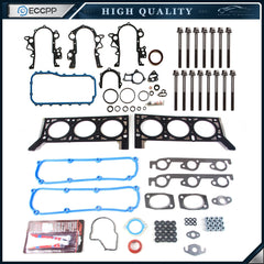 ECCPP Full Head Gasket Bolts Set For 04-07 Dodge Chrysler Town&Country 3.3L ECCPP