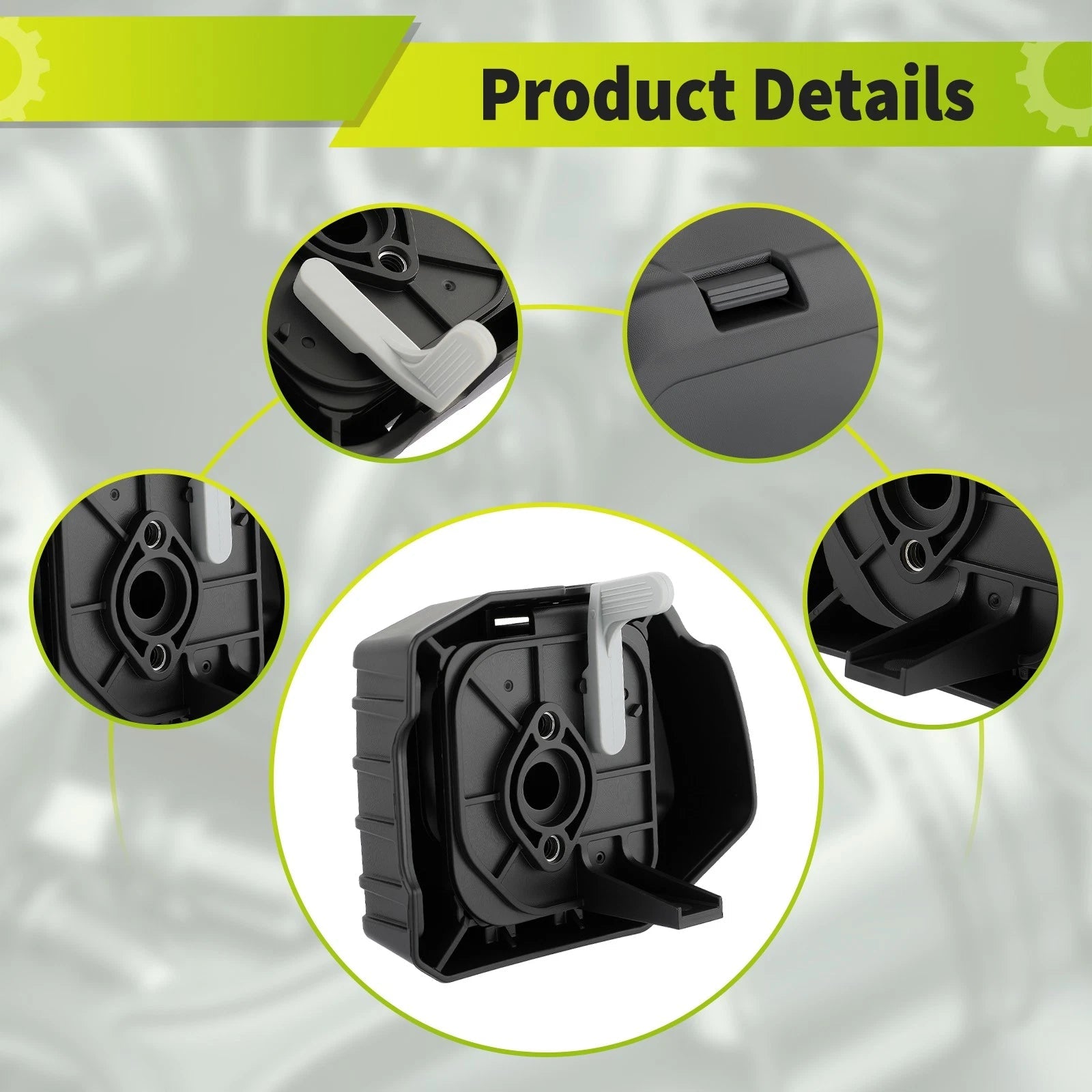 Air Filter & Cover For Ryobi RY253SSVNM RY25CSEMCVNM RY254BCVNM 25cc Trimmer 6B93BC-57