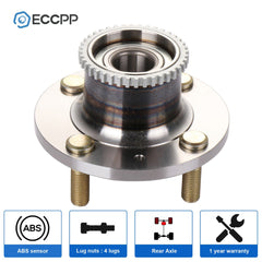 1Pc Wheel Hub Bearing Rear FWD For Chevrolet Aveo Aveo5 Pontiac G3 Wave W/ ABS 6B93BC-57