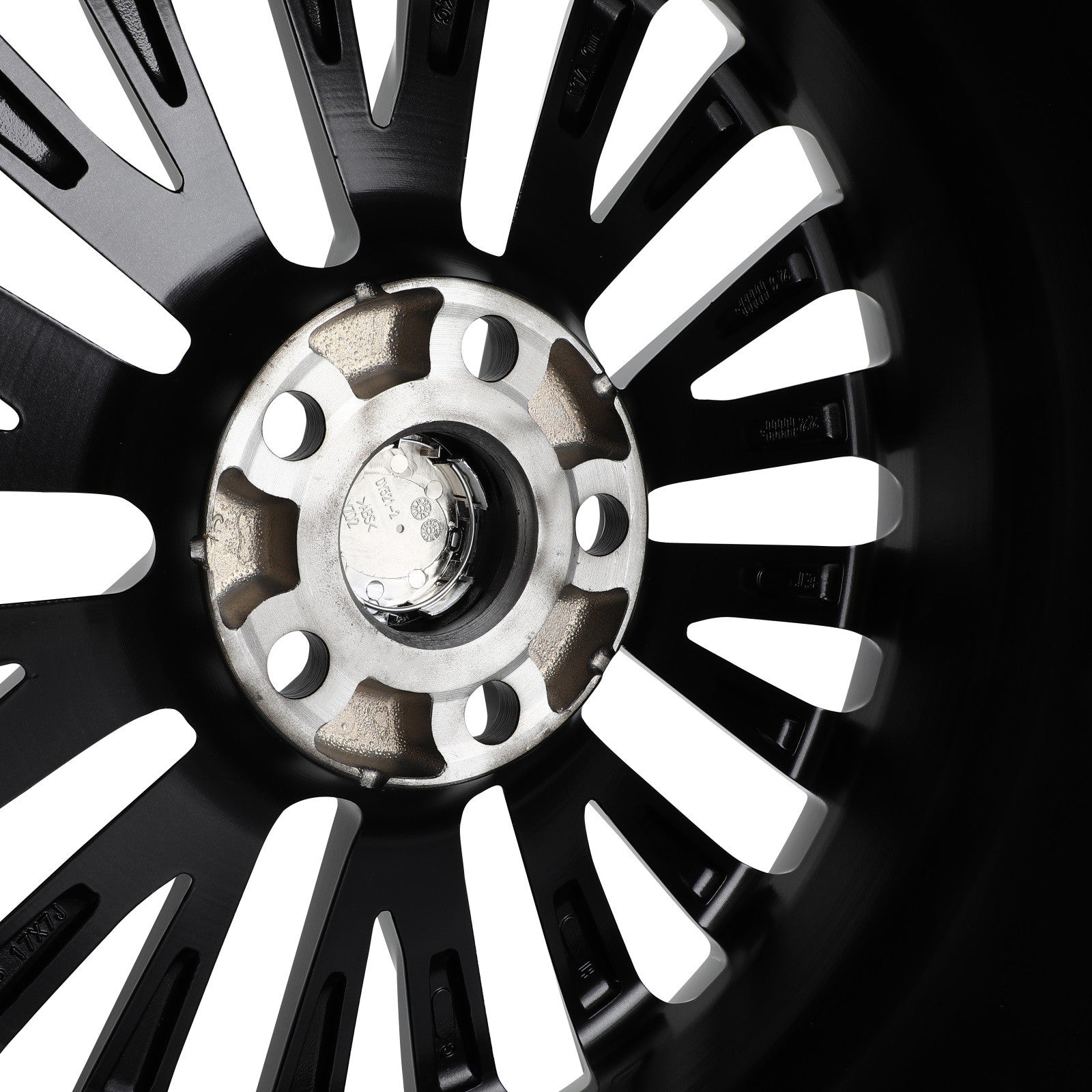 17x7 inch 5x114.3 PCD 45mm Offset Wheel Rim Hyper Black 6B93BC-57