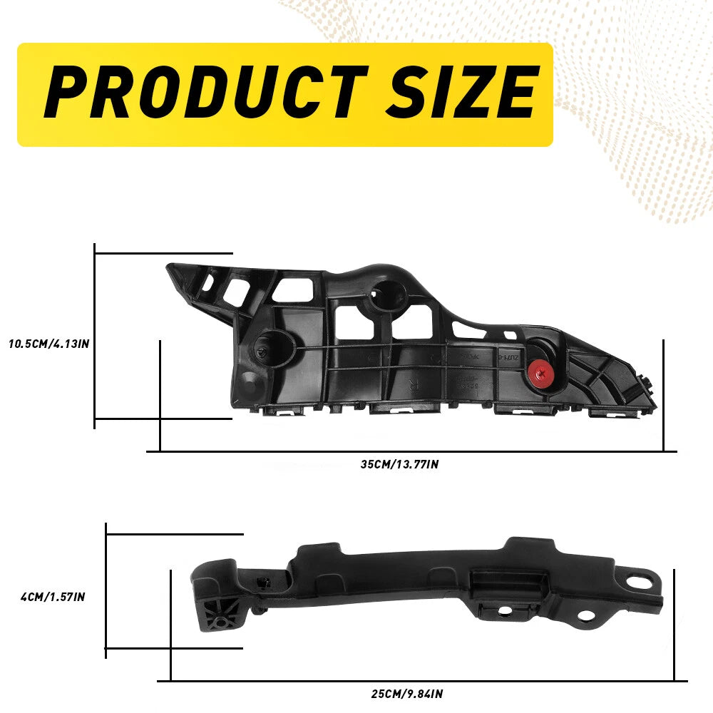 For Toyota Highlander 2014-2019 Bumper Bracket Retainer Front Holder Support EOA 6B93BC-57