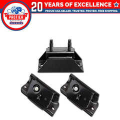 Motor & Trans Mount compatible with Ford Bronco F150 F250 F350 5.0L 5.8L 3PCS 6B93BC-57