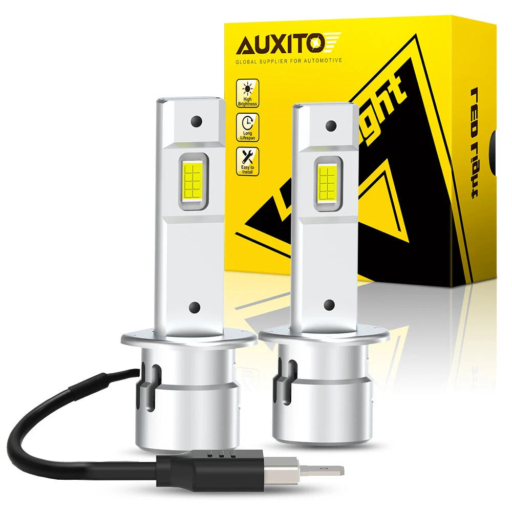 AUXITO H1 LED Headlight Bulb Conversion Kit High Low Beam Lamp 6500K White USEOA AUXITO