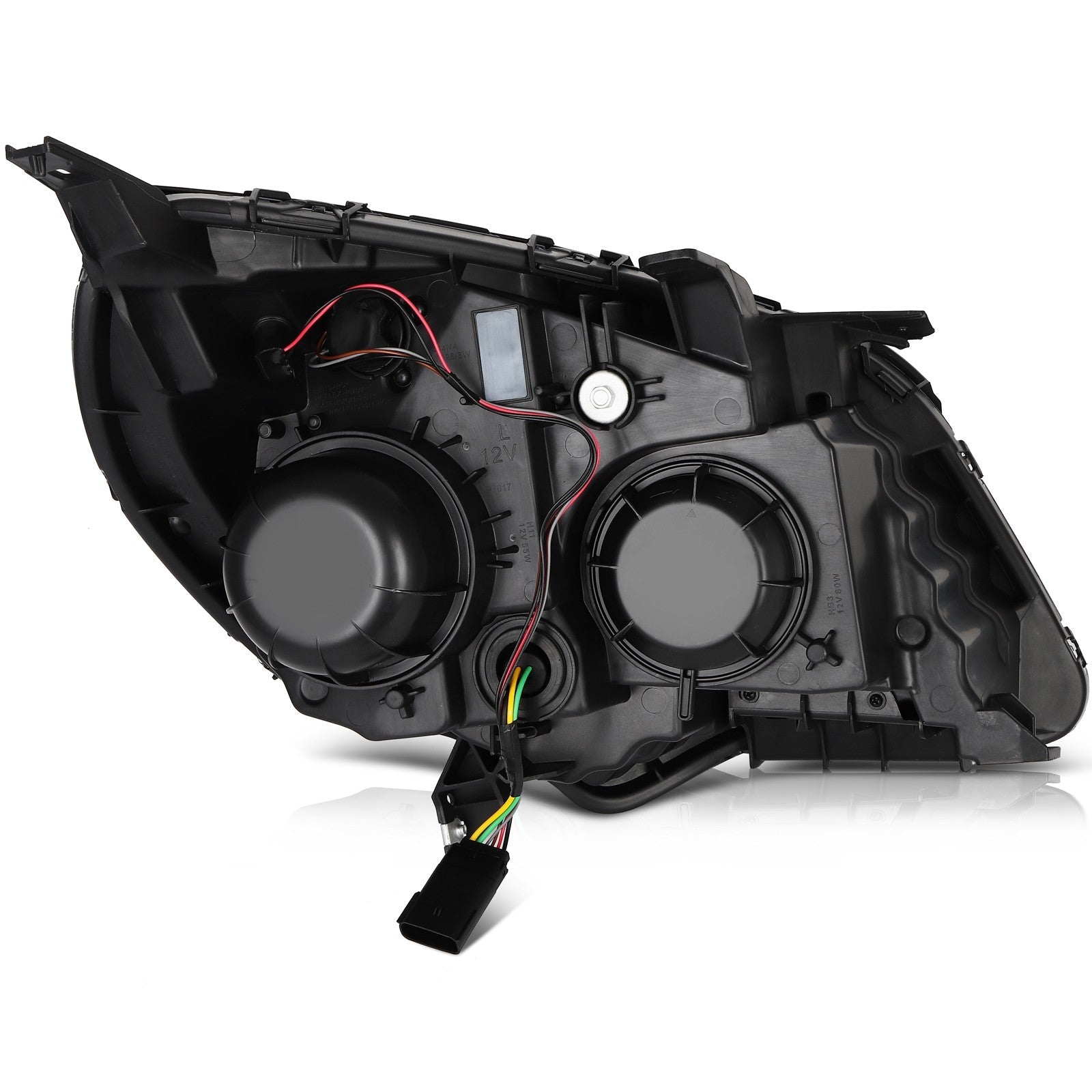 Headlight Assembly LH+RH For 2016-2017 Chevy Equinox LT LS LTZ Chrome Housing 6B93BC-57