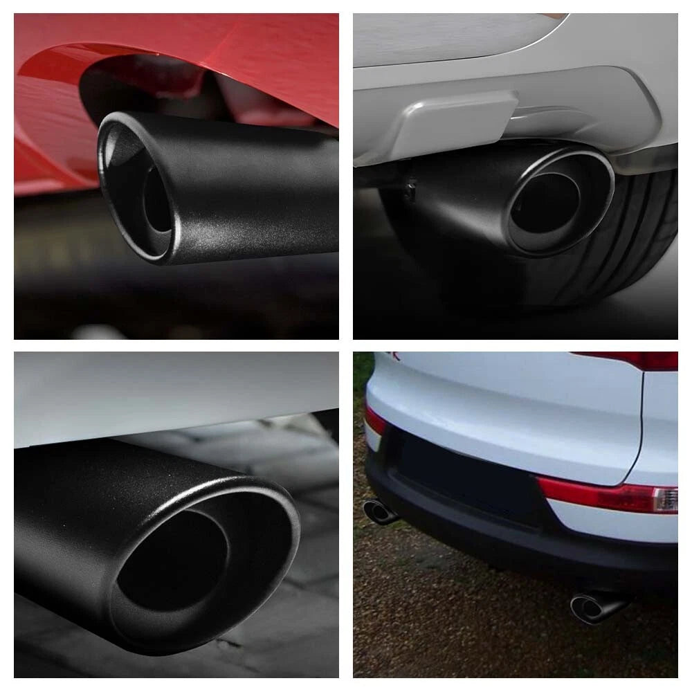 Rear Muffler Exhaust Tail Pipe Tip Cover for Honda 2008-2016 Accord Sedan Steel 6B93BC-57