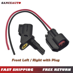 ABS Wheel Speed Sensor Front L or R W/ Plug For Ford Lincoln Volvo MAZDA 3 5 6B93BC-57
