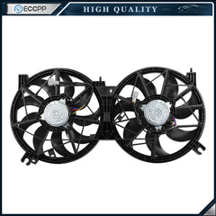 Electric Radiator Condenser Cooling Fan Assembly For 2015-2021 Nissan Murano