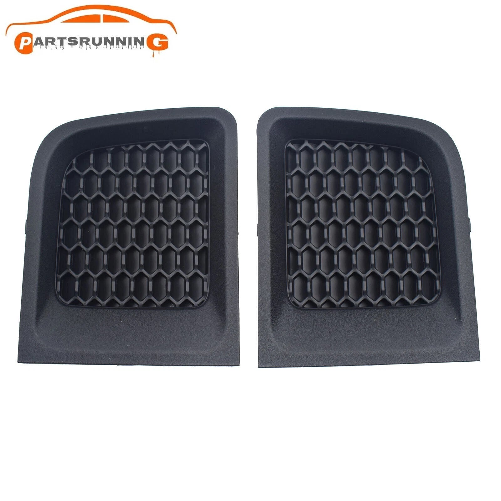 Front LF RH Bumper Lower Grille Bezel Cover For 2015-20 Jeep Renegade 5XB62LXHAA 6B93BC-57