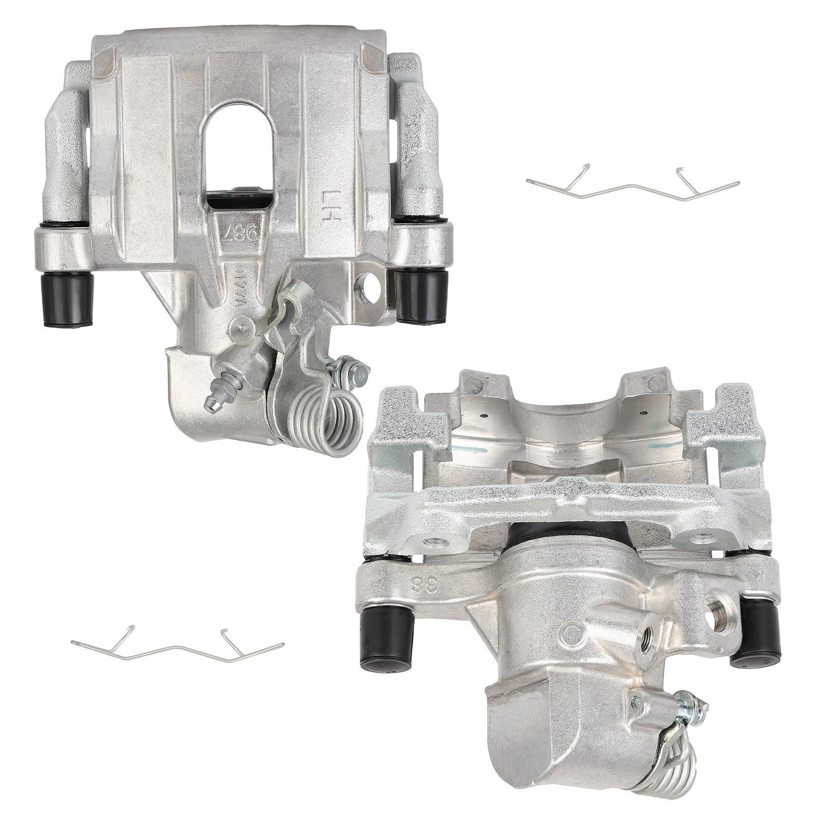 Rear Left Right Brake Calipers 2Pcs For 2004-2009 Mazda 3 2009 Mazda 3 Sport 6B93BC-57