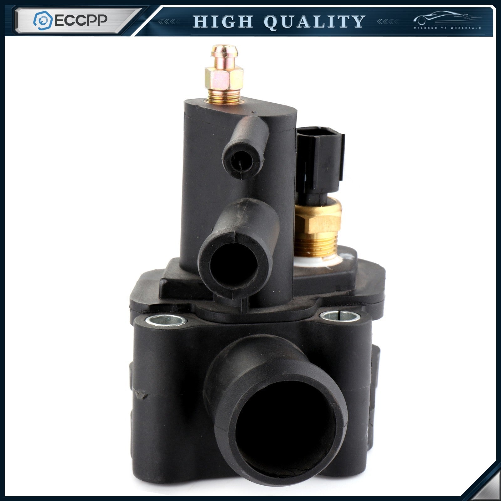 Water Pump Thermostat For Chrysler Sebring Dodge Stratus 2.7L 2001-2006 6B93BC-57