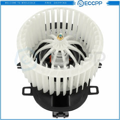 Front HVAC Blower Motor w/Fan Cage for 2011-2017 Volkswagen Touareg ABS plastic 6B93BC-57