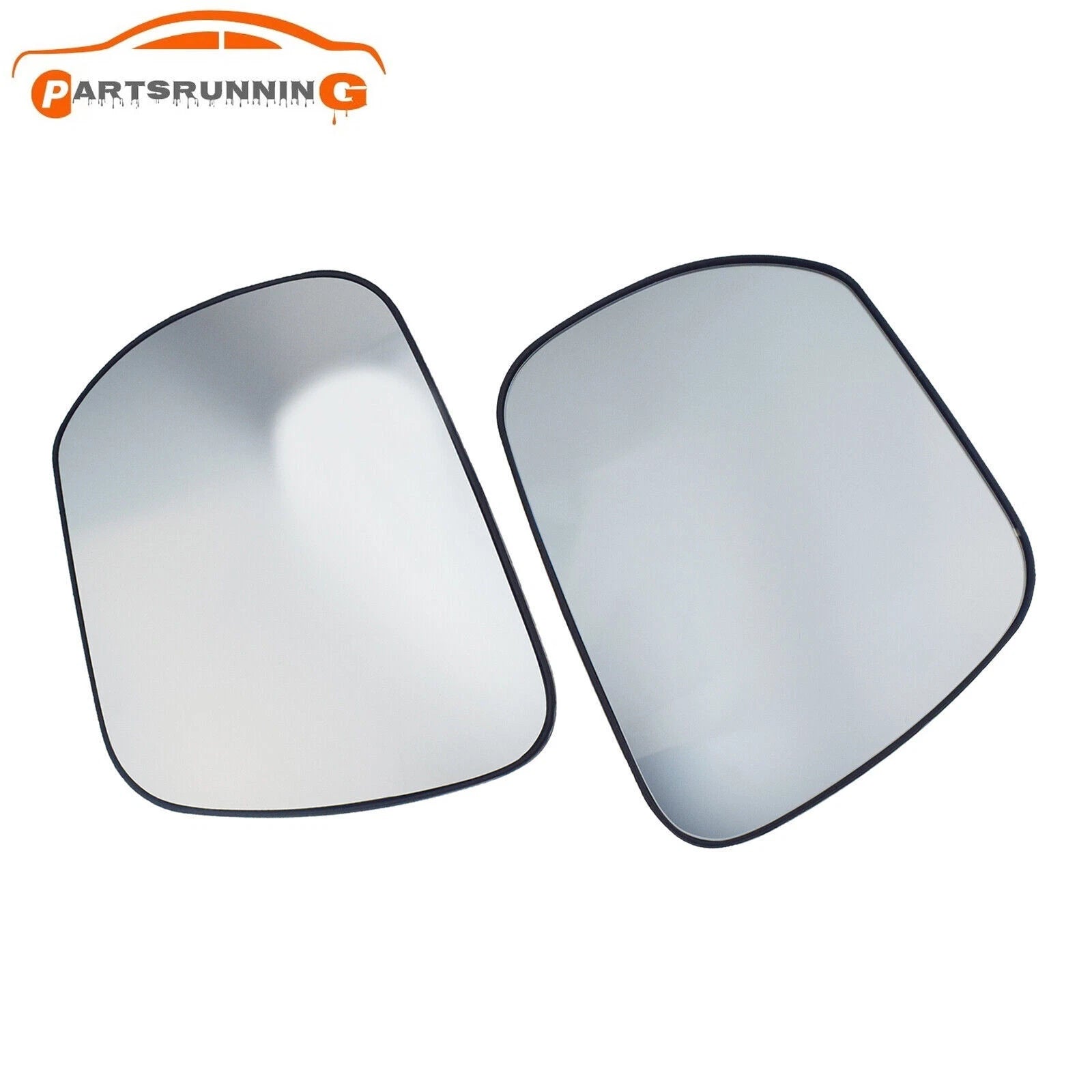2PCS Left +Right Mirror Glass Heated W/Backing For Suzuki Grand Vitara 2005-2015 6B93BC-57