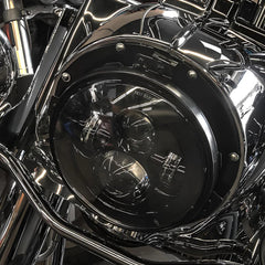 2X Round 7Inch LED Headlight Mounting Ring Bracket Adapter for Harley Touring A 6B93BC-57