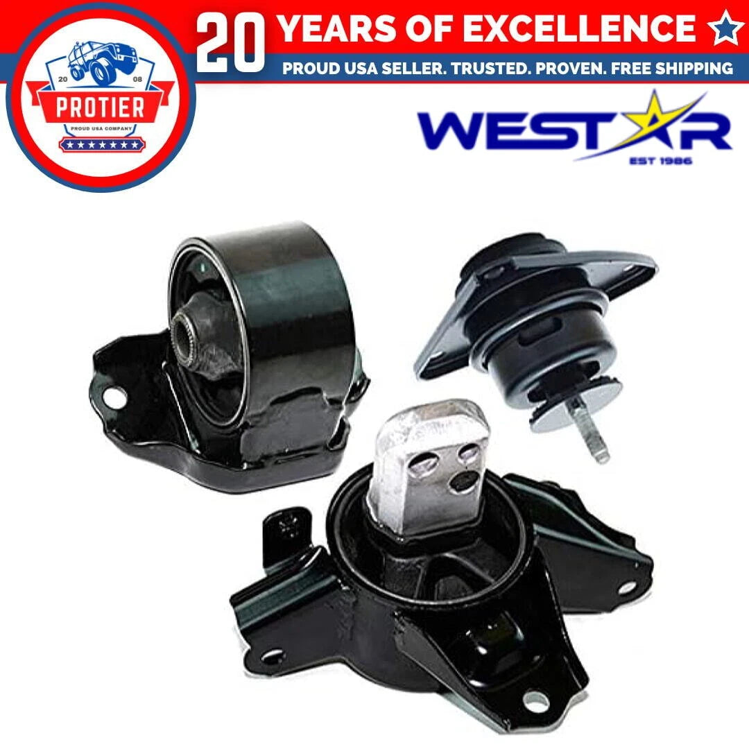 Fits 2010-2013 Kia Forte/Koupe/Forte5 2.0L 2.4L AUTO Motor & Trans Mount Set 6B93BC-57