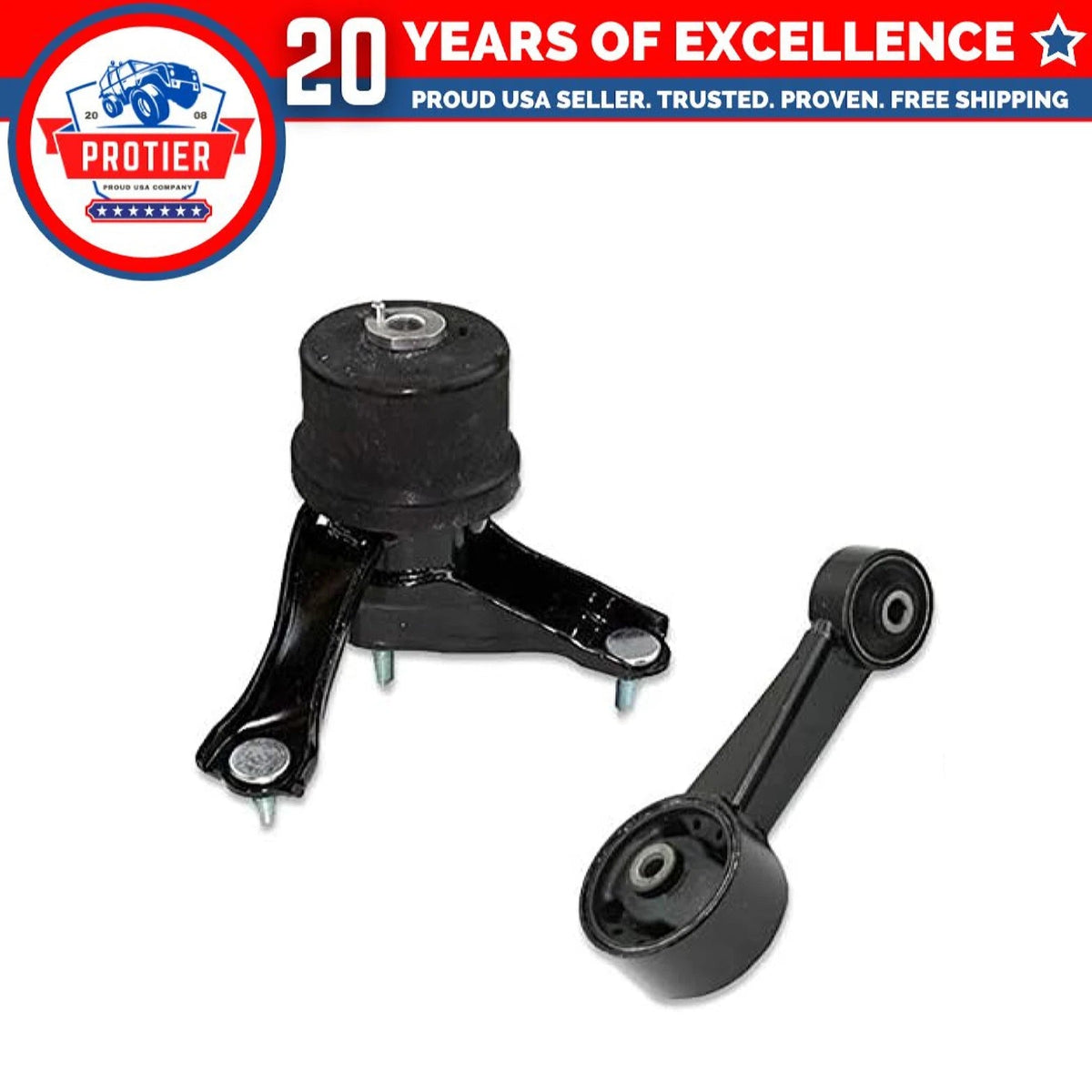 Fits Toyota 2008-2012 Avalon/2007-2017 Camry 3.5L Torque&Trans Mount 2pc : 6B93BC-57