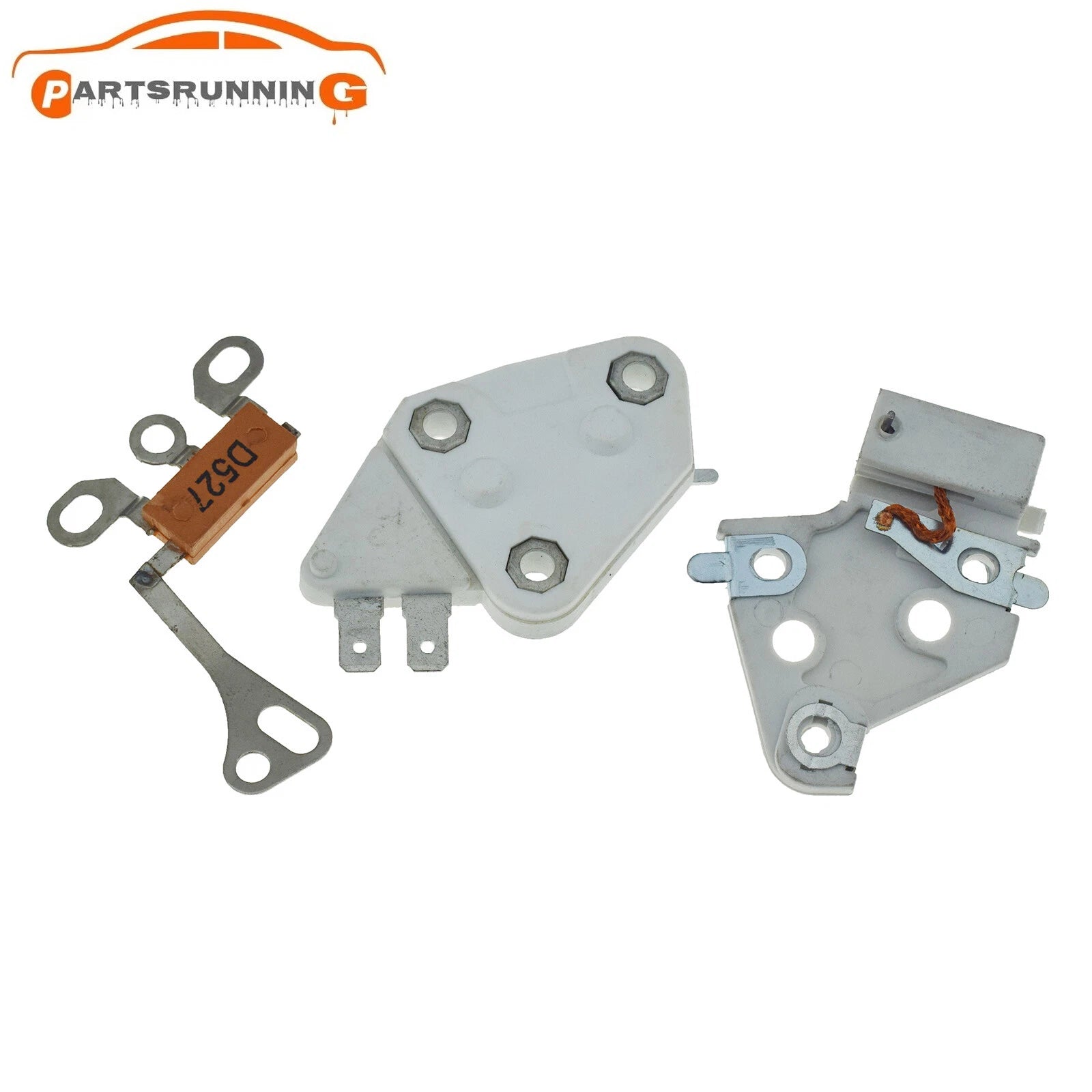 For Chevrolet GM 10SI 12SI Alternator 1Wire Self Excited Regulator Rebuild Kit 6B93BC-57