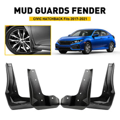 Splash Flaps Mud Guards For 2017-2021 Civic Sport Honda Touring Hatchback EB 6B93BC-57