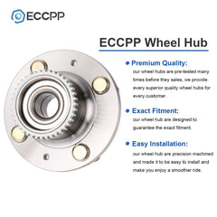 1Pc Wheel Hub Bearing Rear FWD For Chevrolet Aveo Aveo5 Pontiac G3 Wave W/ ABS 6B93BC-57