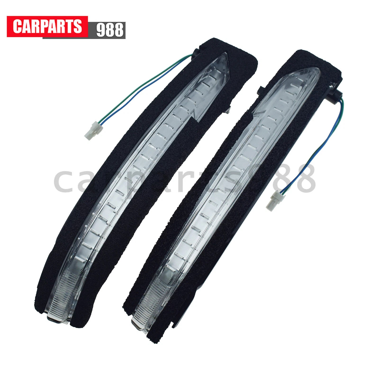 2Pcs LH RH Mirror Turn Signal Lamp For Nissan Juke Qashqai 261654CL6B 261604CL6B 6B93BC-57